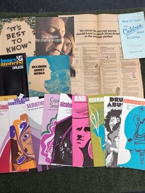 1970's Drug Awareness Pamphlets